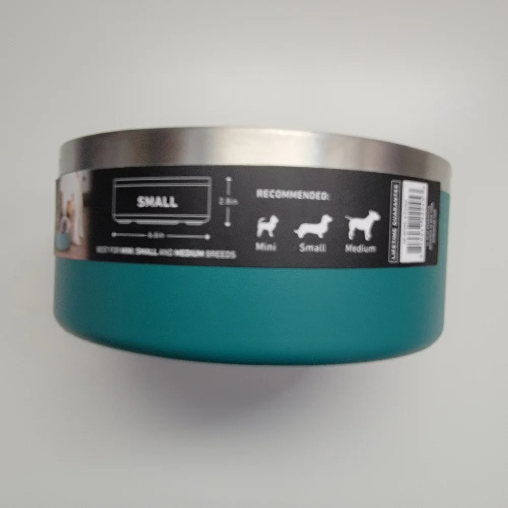 HydraPeak Pets Stainless Steel Dog Bowl 4 Cups